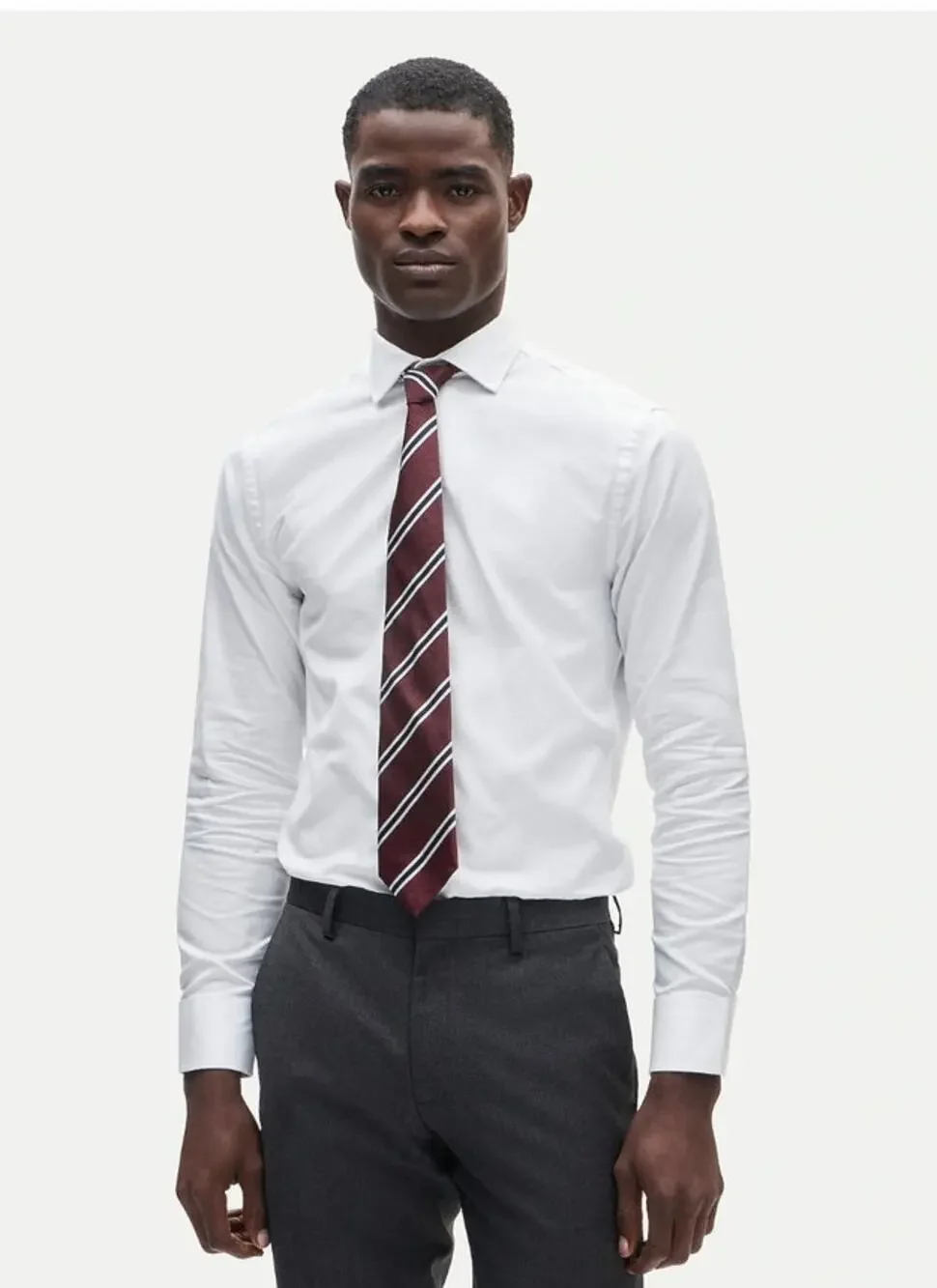 J. Crew Slim-fit Ludlow Premium Fine Cotton Dress Shirt White 15.5/34 *Flaw